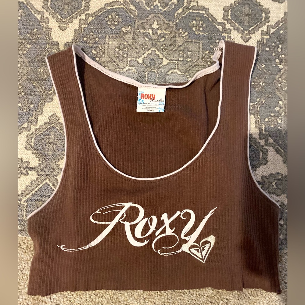 VINTAGE CROPPED ROXY TANK